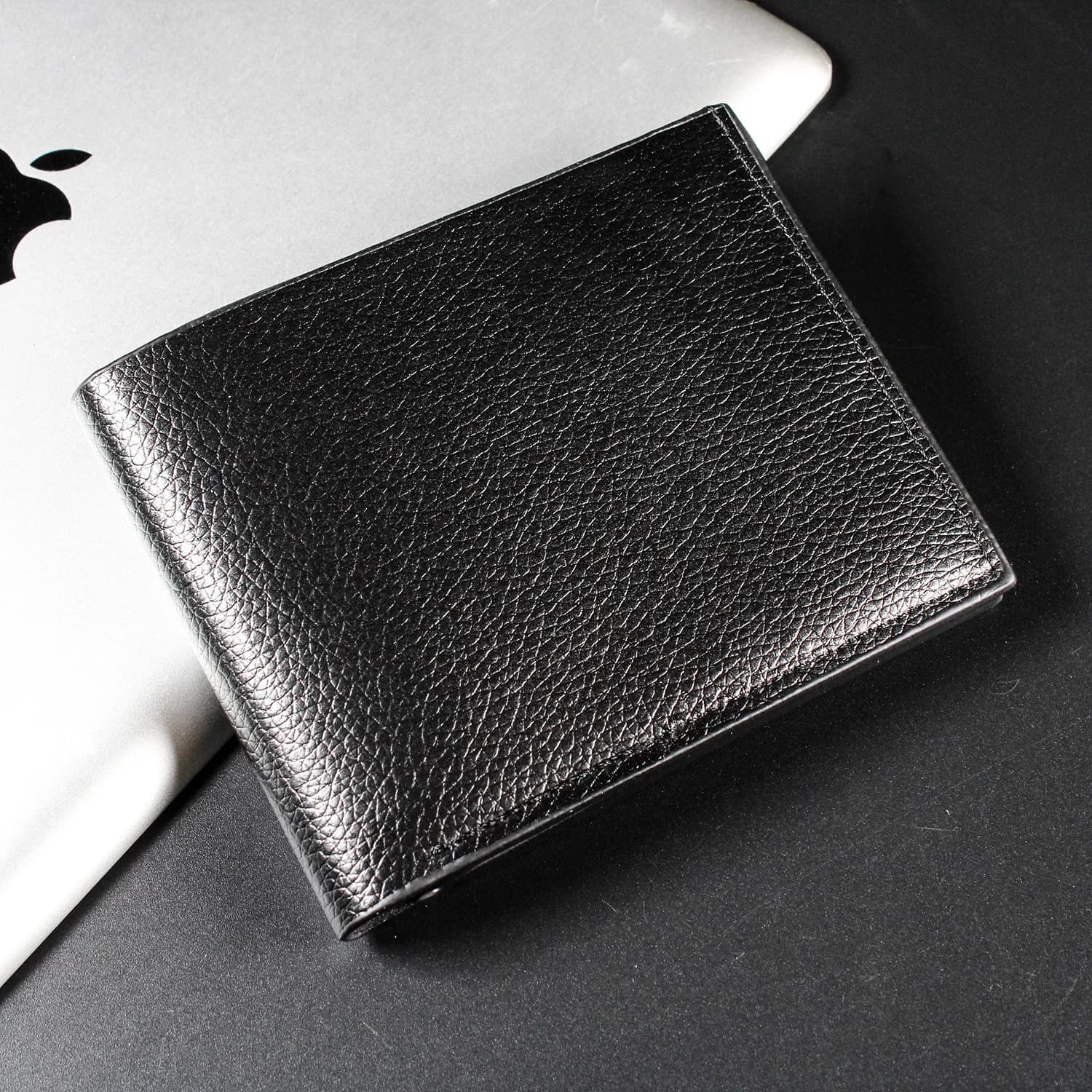 Men Short Soft Pu Leather Wallets Vintage Thin Male Credit Card Holder Black Small Money Purses Large Capacity Card Holder Bag