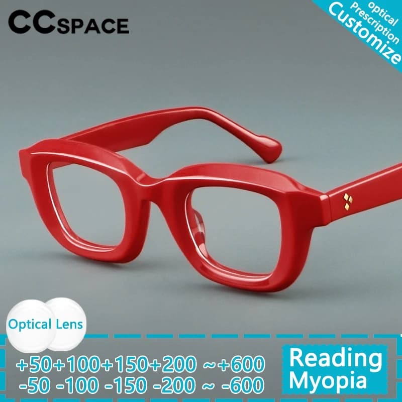 Women's Glasses Acetate Prescription Glasses Luxury Reading Glasses For Women Anti Blue Light Decorative Glasses