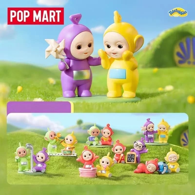 POP MART Teletubbies Companion Series Blind Box Guess Bag Mystery Box Toys Doll Cute Anime Figure Ornaments Gift