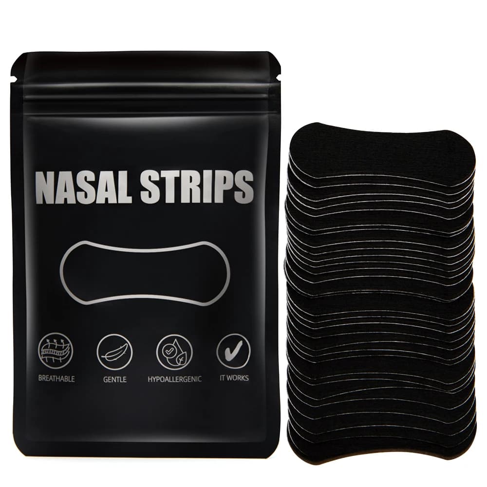 Nasal Dilator Patch Nasal Strips Anti Snoring Nose Strips Breathable Comfortable Improve Breathe Nose Patch Sleep Aid