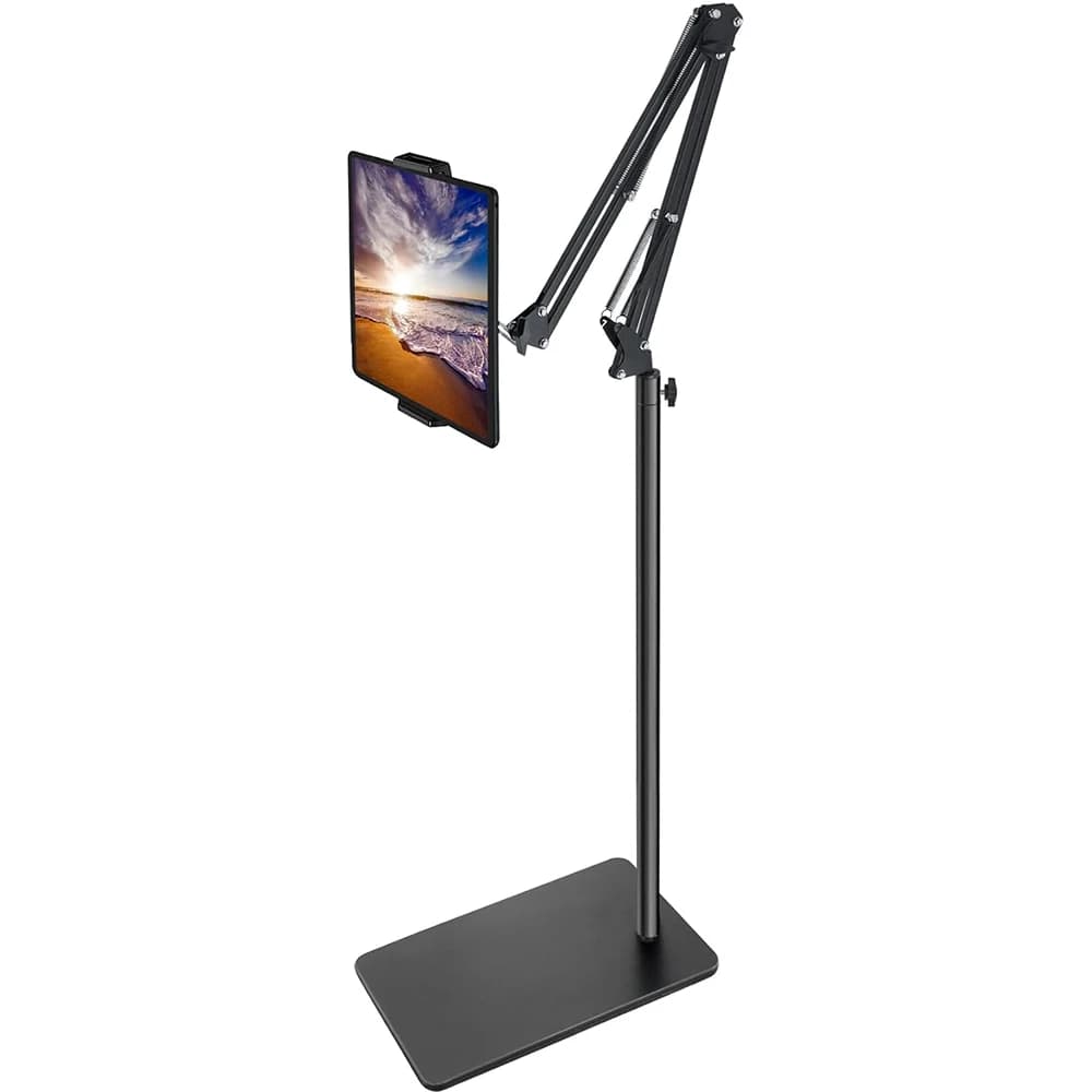 Tablet Floor Stand Adjustable Phone Holder For iPad Air Pro Mini 11 12.9 13 Inch Samsung Xiaomi Pad 6 iPhone Kindle Accessories