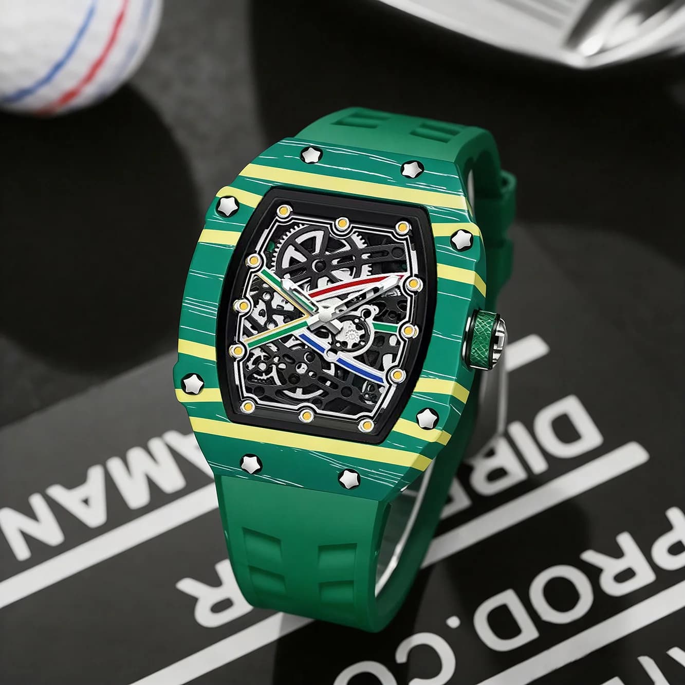 New Sports Fashion Quartz Watch for Men and Women, Ultra-Thin Barrel Series, Trendy and Fashionable, with Luminous Display, Silicone Strap, Electronic Quartz Movement, Suitable for Men, Ideal Gift for