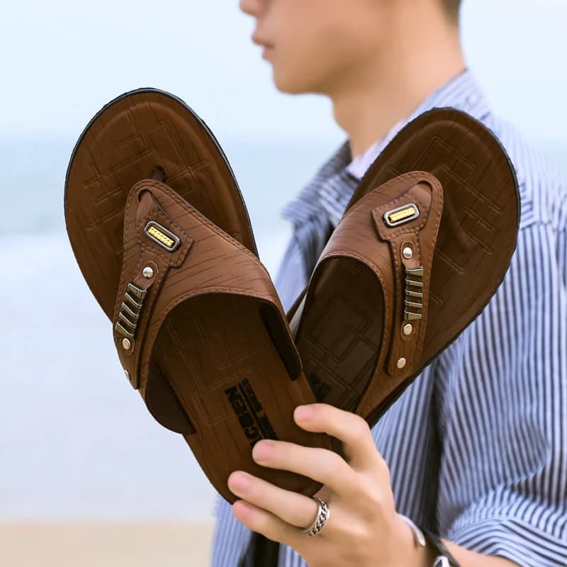Flip Flops Male Slippers Men Summer Beach Shoes For Men Flip Flops Men's Sandals