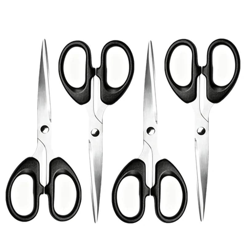 All Purpose Stainless Steel Scissors, Soft Grip Handle, Ideal for Home Office School Daily Cutting