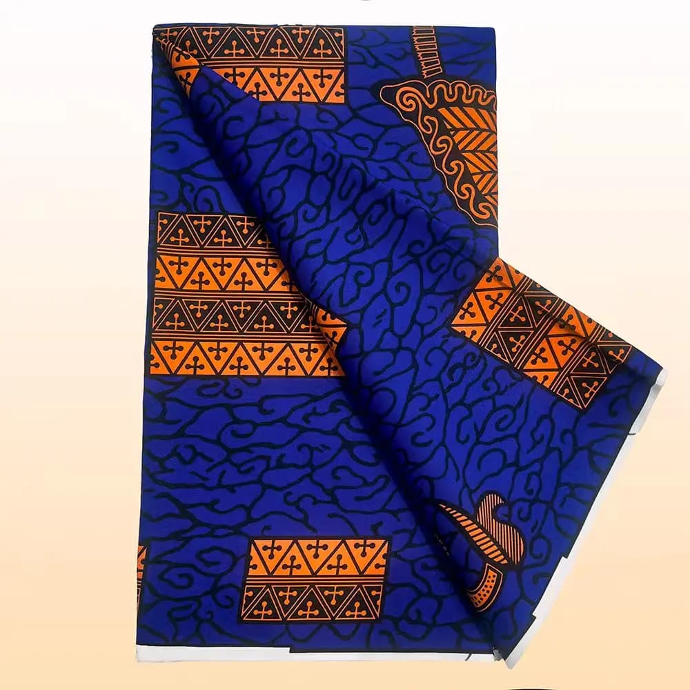 6 Yards Ankara Wax Fabric 2025 High Quality African Wax Print Fabric African Guaranteed Veritable Real Wax