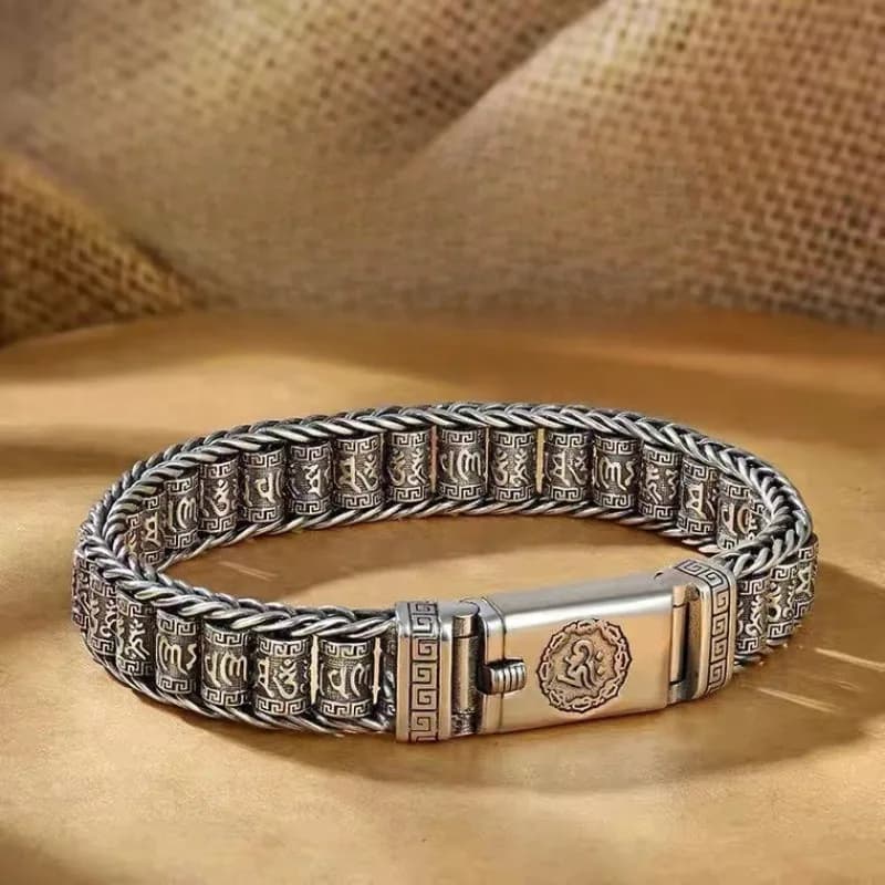 925 Sterling Silver Bracelet Vintage Men Bracelet for Man Women Fashion Simple Engagement Wedding Jewelry Gifts High Quality