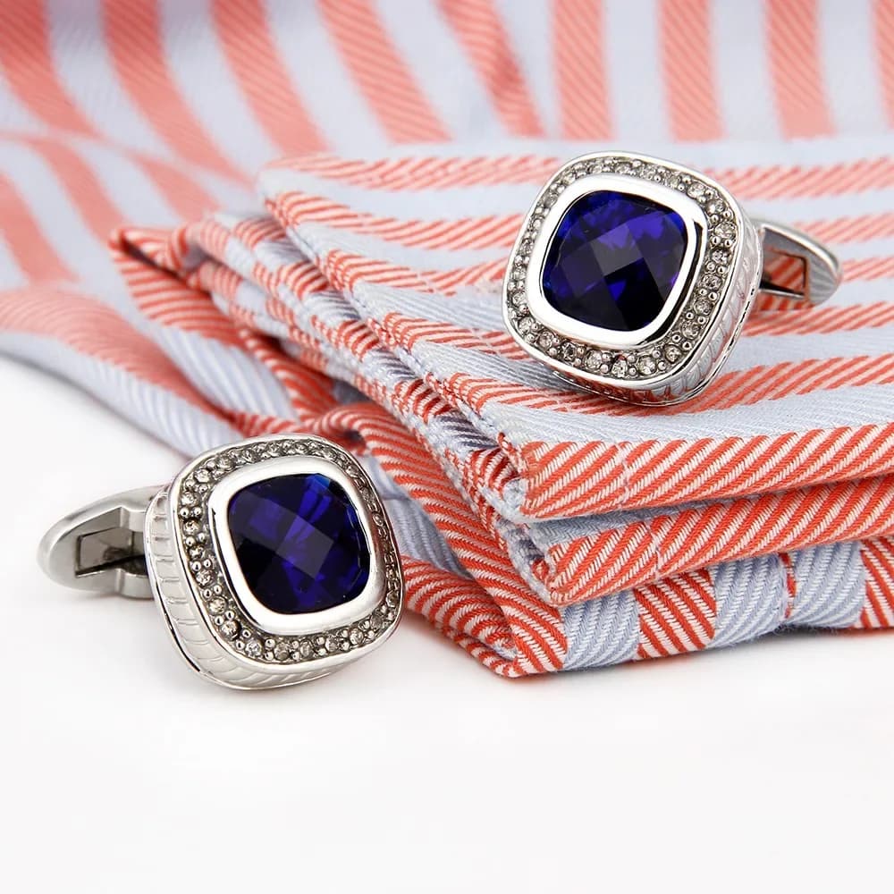 Cufflinks for Mens Luxury High Quality Shirt Studs Buttons Set Best Gifts for Wedding Business Cuff Links Jewelry