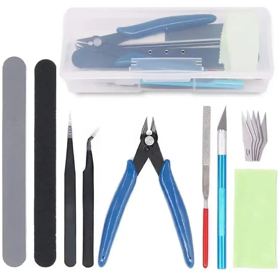 Model Basic Tools Craft DIY Model Car Hobby Building Repairing Assembly Tool Beginner Handmade Scissors Tweezers