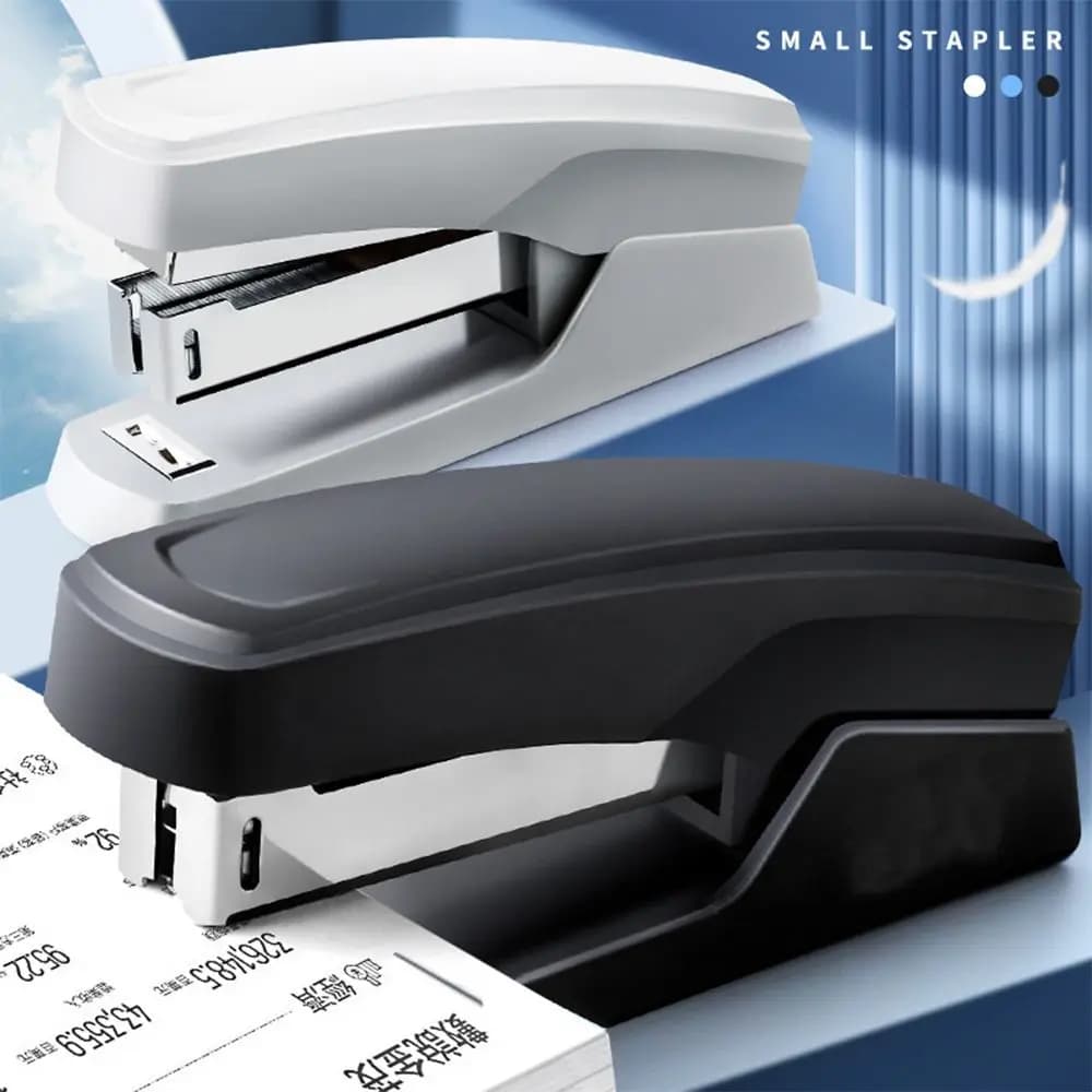 Creative Use 24/6 Staples Stapler Color Effortless Long Stapler Labor-saving Large Size Manual Binding Tool Office School