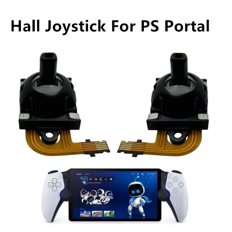 For Playstation PS Portal Left Right Joysticks Hall effect Thumb Stick Rocker Electromagnetic Analog Stick High precision
