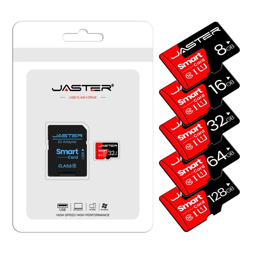 Class 10 Memory Card 8GB 16GB 32GB Mini SD Card 64GB 128GB Portable TF External Storage Devices For Computer Creative Gift