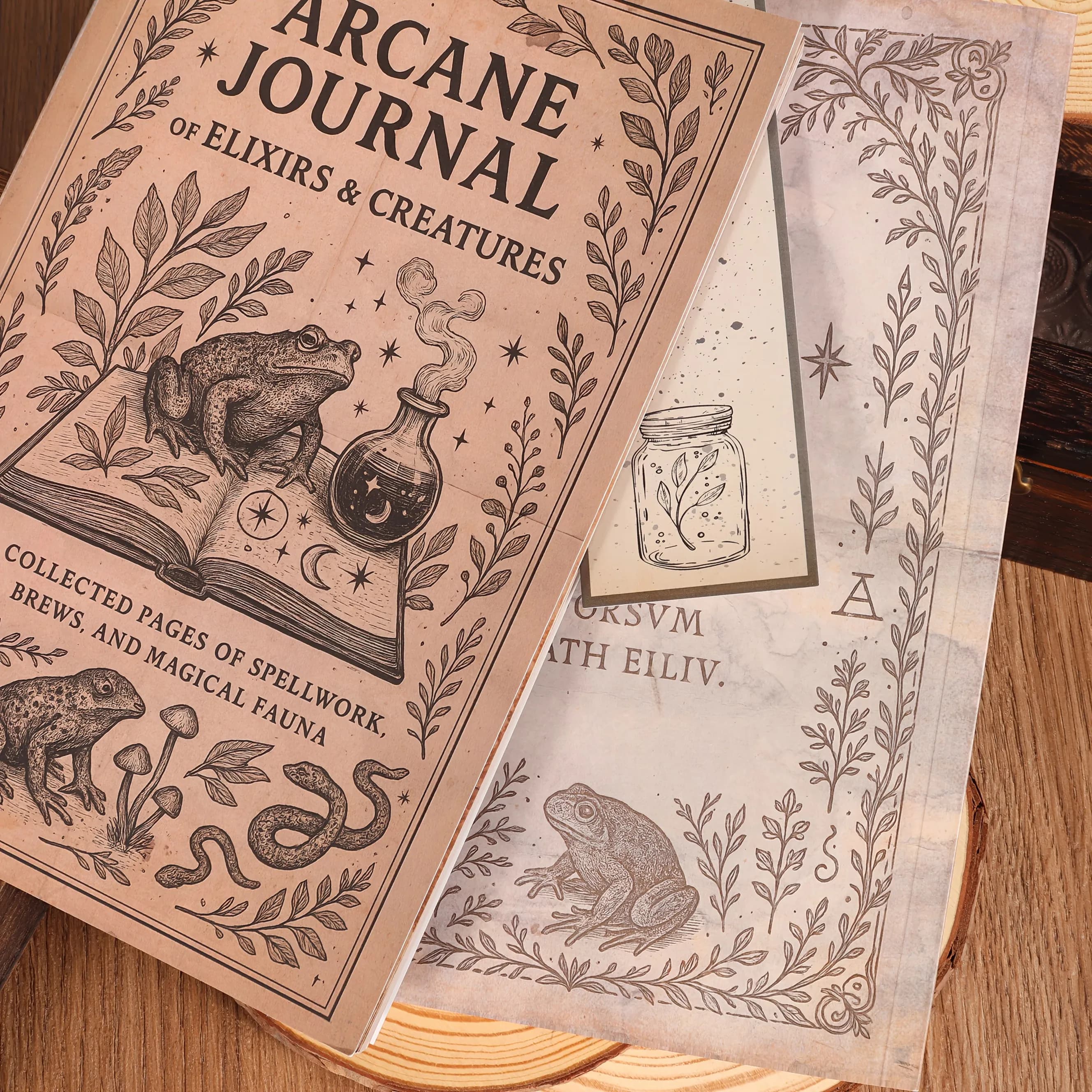 80pages A5 Journal Notebook with Two Bookmarks, for Diary, Junk Journal, Crafts, Writable Notepad, Memo Taken, Letter Paper