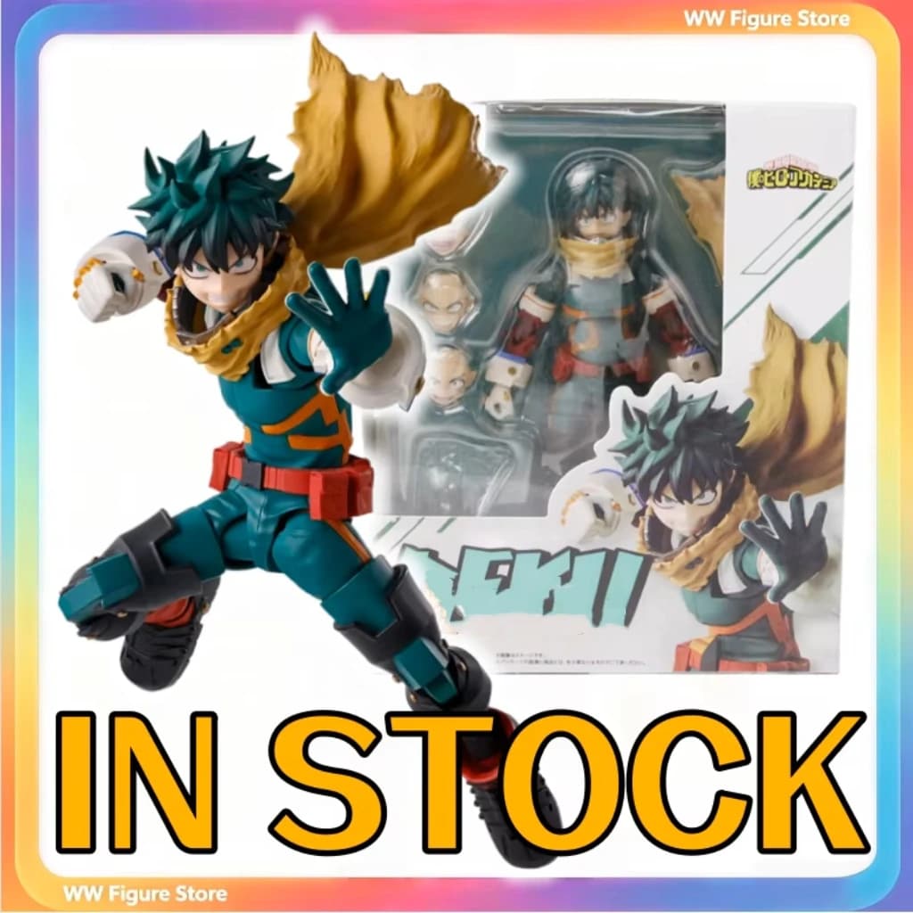 IN Stock S.H.Figuarts Izuku Midoriya Deku My Hero Academia Movable Anime Action Figure Collectible Model Toy Gift for Fans