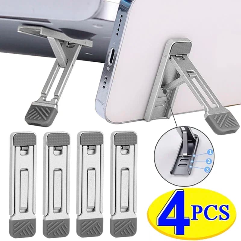 Portable Laptop Stand Aluminum Alloy Mini Folding Holder 3 Height Adjustment Notebook Bracket Accessories for Macbook Cell Phone