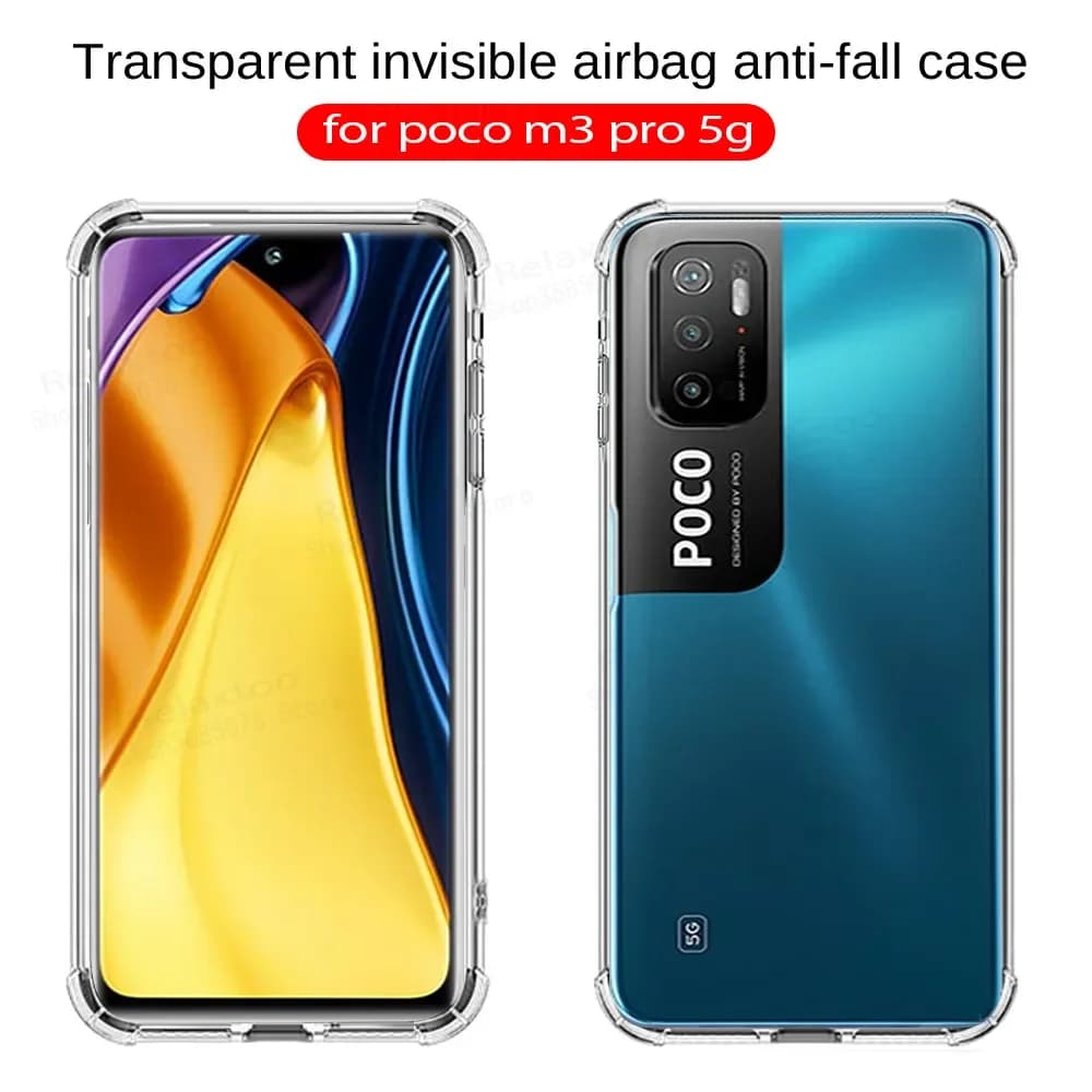 case poco m3 Pro 5G Phone cover cases for poco m3 pro m 3pro pocom3 pocophonem3 pro NFC soft Silicone Anti-fall cover coque