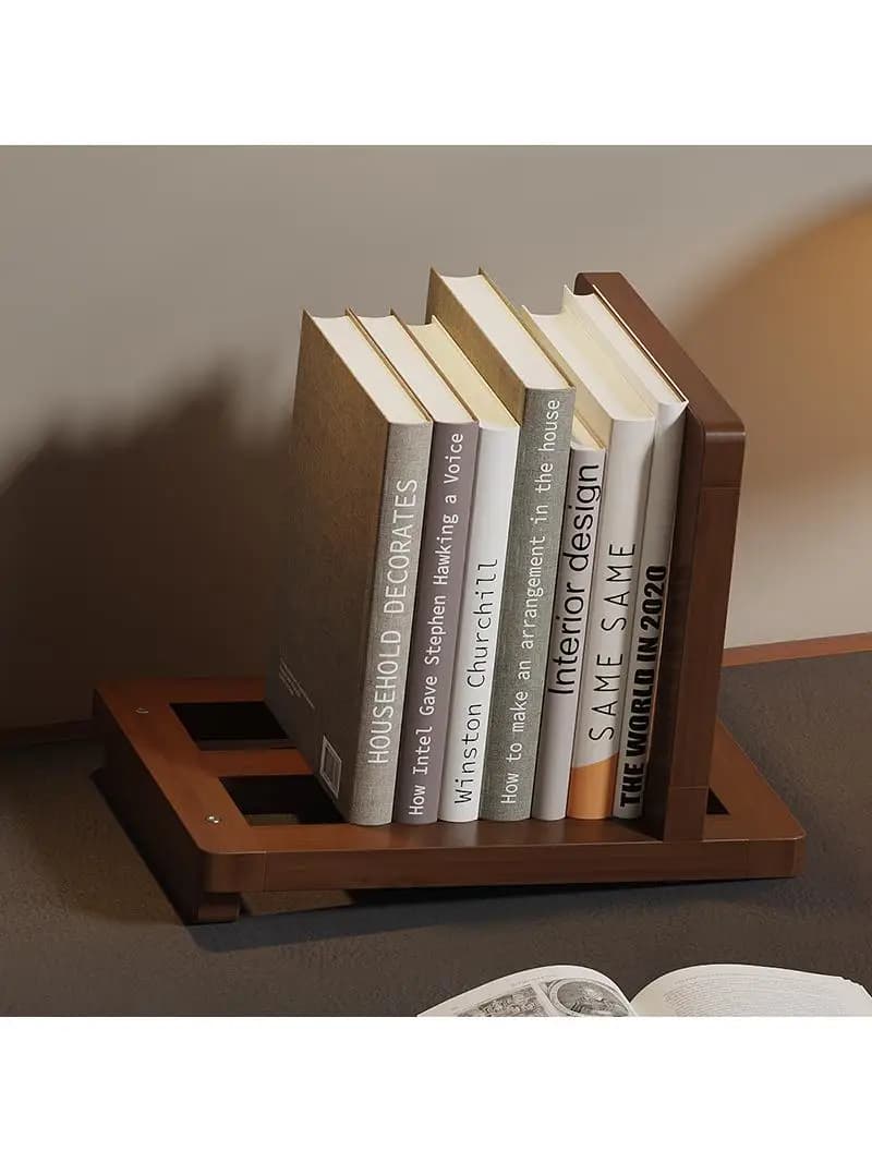 Simple Office Desktop Bookshelf Divider Student Children's Small Storage Rack Desk Organizer Easy to Assemble Desktop Partition