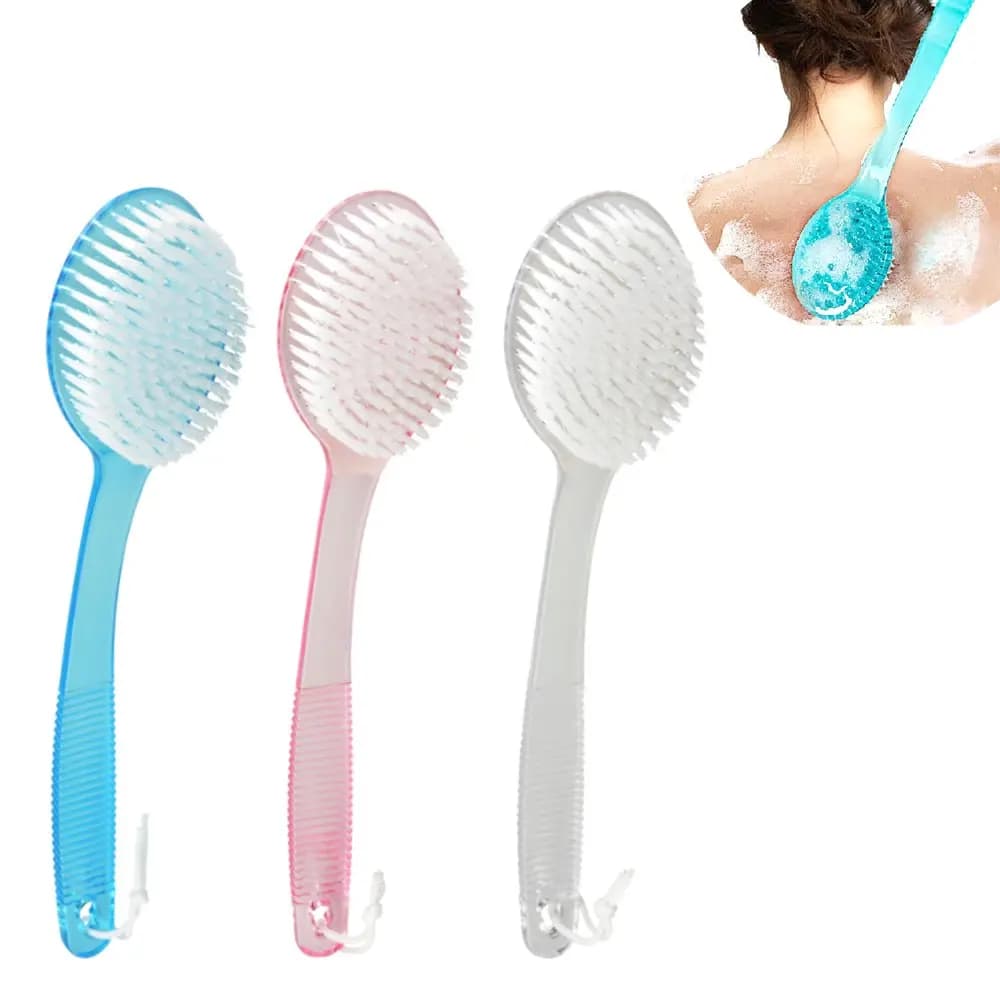 Bath Body Brush Hanging Shower Back Brush Soft Shower Brush Skin Health Body Scrubbing Massager For Bath Daily Skincare Spa
