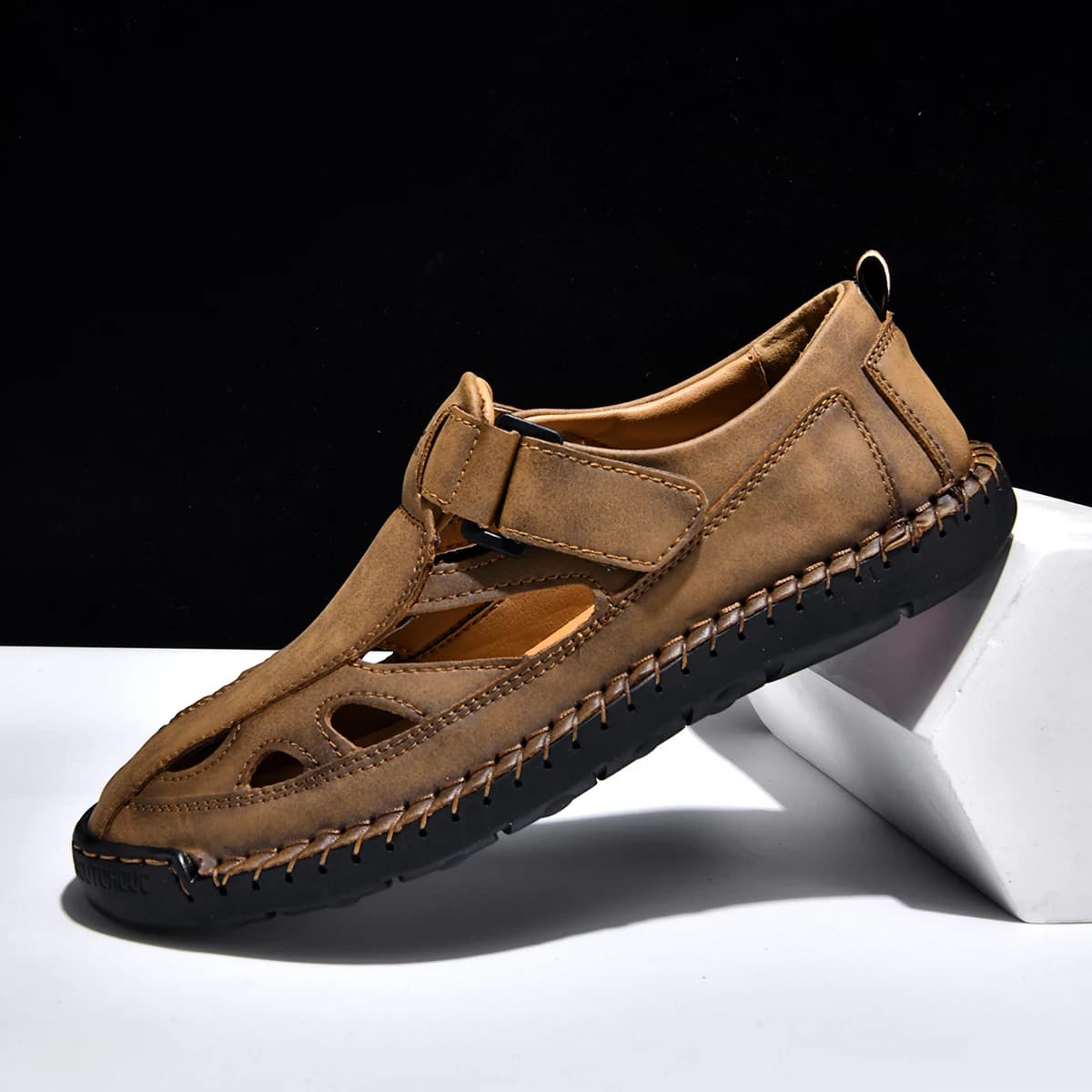 Men's Summer Beach Sandals: Simple and Stylish Open-Toe Sandals—Comfortable, Breathable, Durable, and Non-Slip