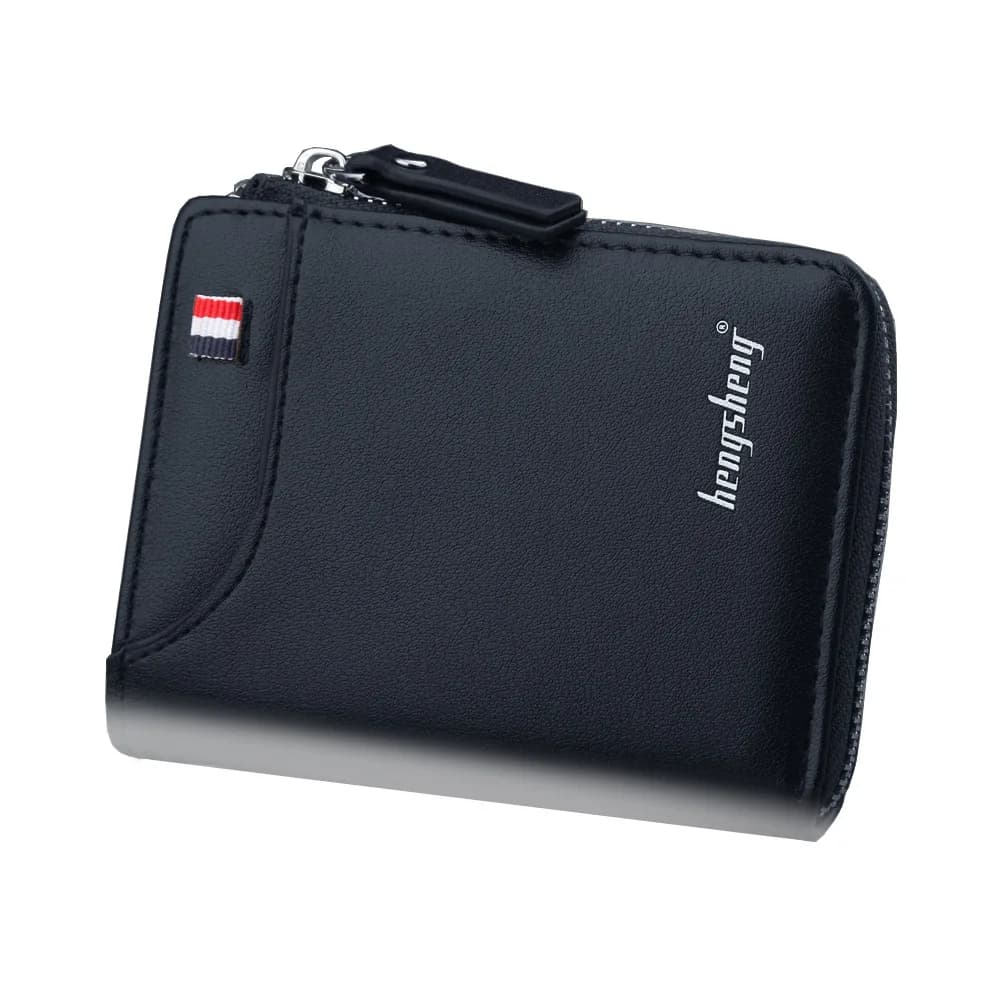 wallet for men short Casual carteras Short Wallets PU Leather Male billetera hombre luxury small Zipper coins bag cartera hombr