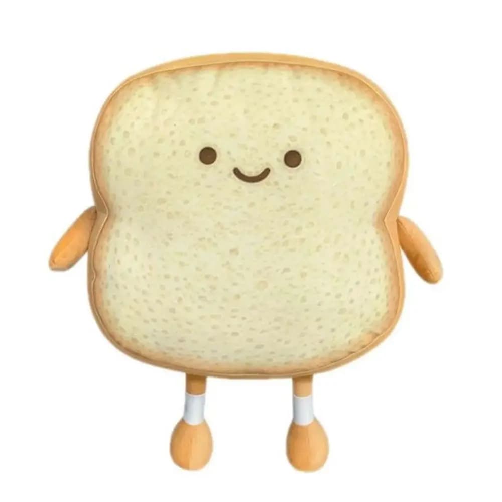 Stuffed Toys Christmas Gift Home Decor Bedroom Decoration Toast Bread Peluche Doll Stuffed Plushie Bread Slice Pillow