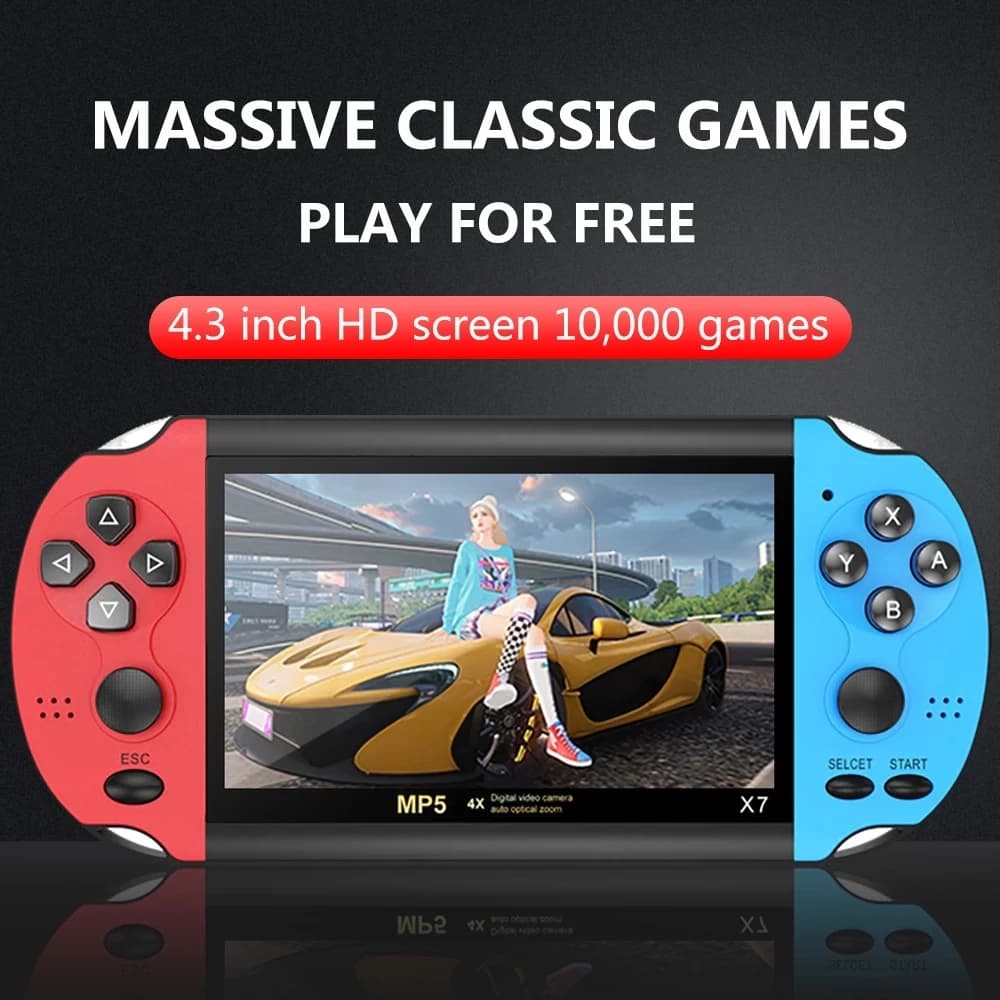 Hand Game Console Arcade Player Handheld for Child Portable Retro Video Kids Videogame Mini Emulator TV Classic Retrogaming Box