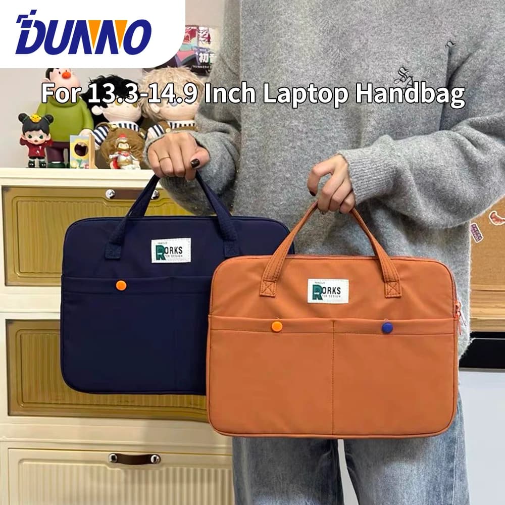 Business Laptop Bag Case Shoulder Tote Bag Notebook Bag Briefcase For 11-13.9Inch Macbook Air Pro HP Huawei Asus Dell handbag 