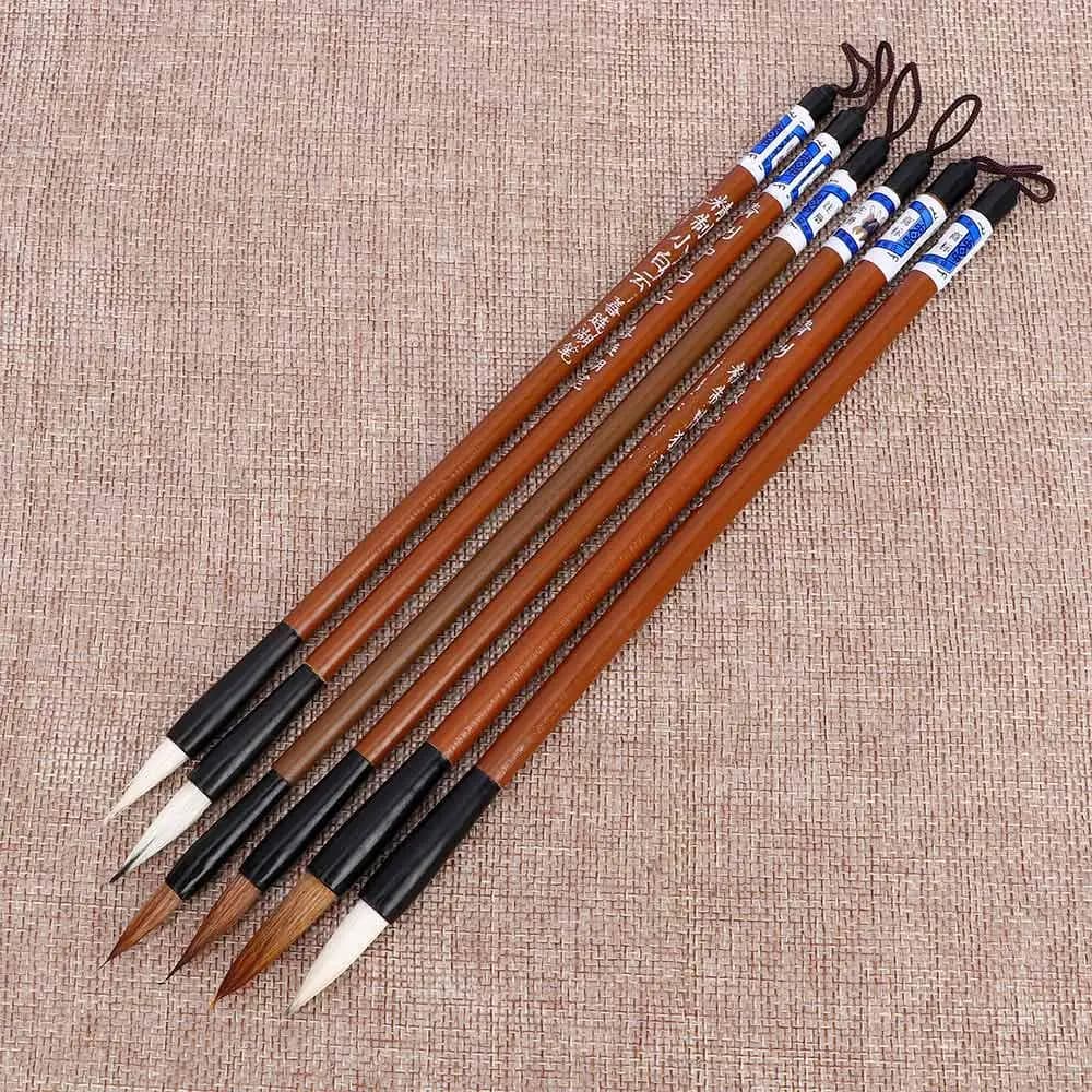Painting Brush Calligraphy Wrinting Brush Writing Brush Practice Writing Brush Traditional Chinese Calligraphy Wolf's Hair