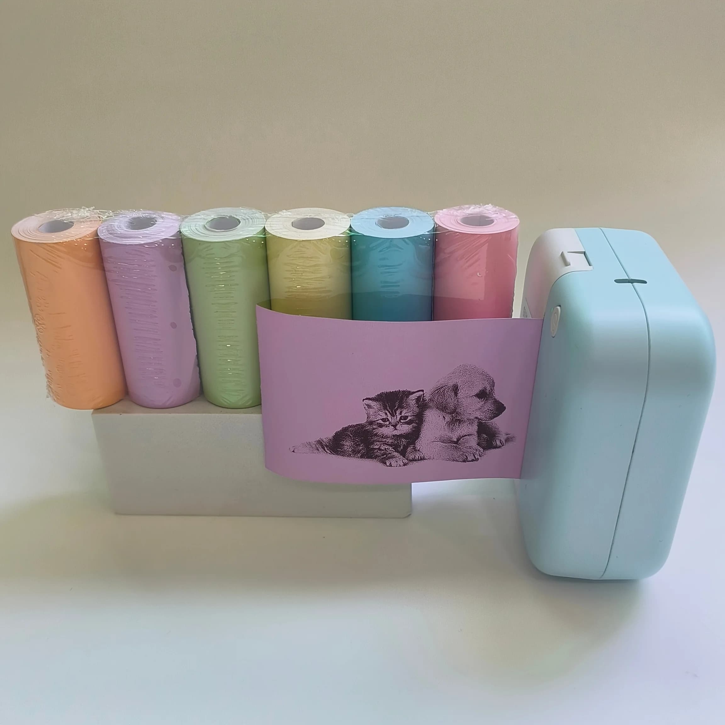 Thermal Paper for Mini Pocket Printers & Camera-Attached Printers - Portable Color Printing Paper with Standard Color Rendering