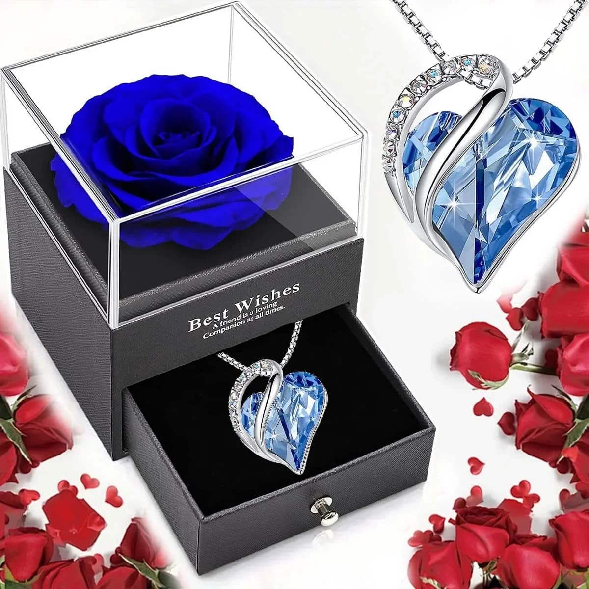 Ladies' Necklace Jewelry Gift Set,for Daily Wear, Gifting, Mother,Grandmother,Wife,Girlfriend Birthday Anniversary Romantic Gift