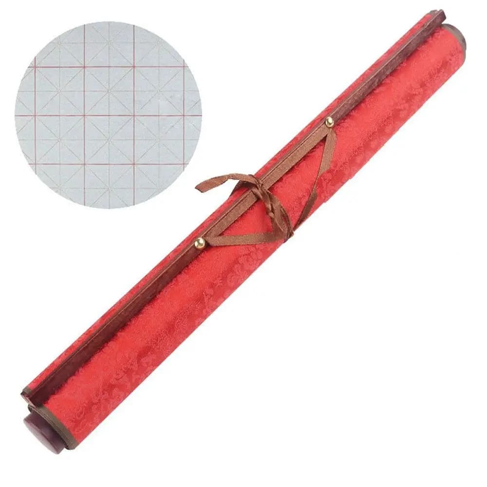 Character Grid Painting Calligraphy Beginner Calligraphy Practicing Calligraphy Cloth Calligraphy Scrolls Water Writing Cloth