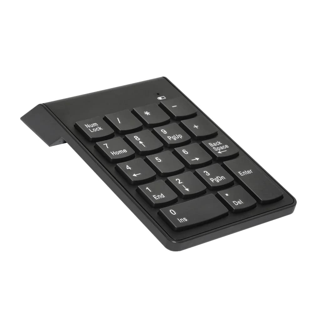 18 Keys Wired Number Keypad And USB 2.4G Mini Number Keypad Digital Keyboard For IMac/MacBook Air/Pro Laptop PC Notebook Desktop