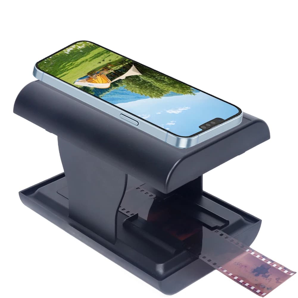 Slides and Negatives Film Scanner Digital Photo Converter Slide Film Viewer Scanner for 35mm/135mm Negatives and Slides