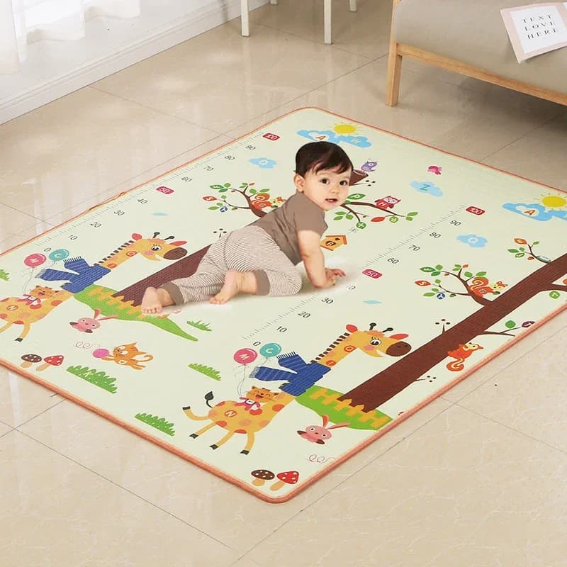 120*90cm Baby Play Mat EPE Activity Gym Kids Crawling Mats Carpet Baby Game Carpet for Children Rug Floor Newborns Eva Foam Toys