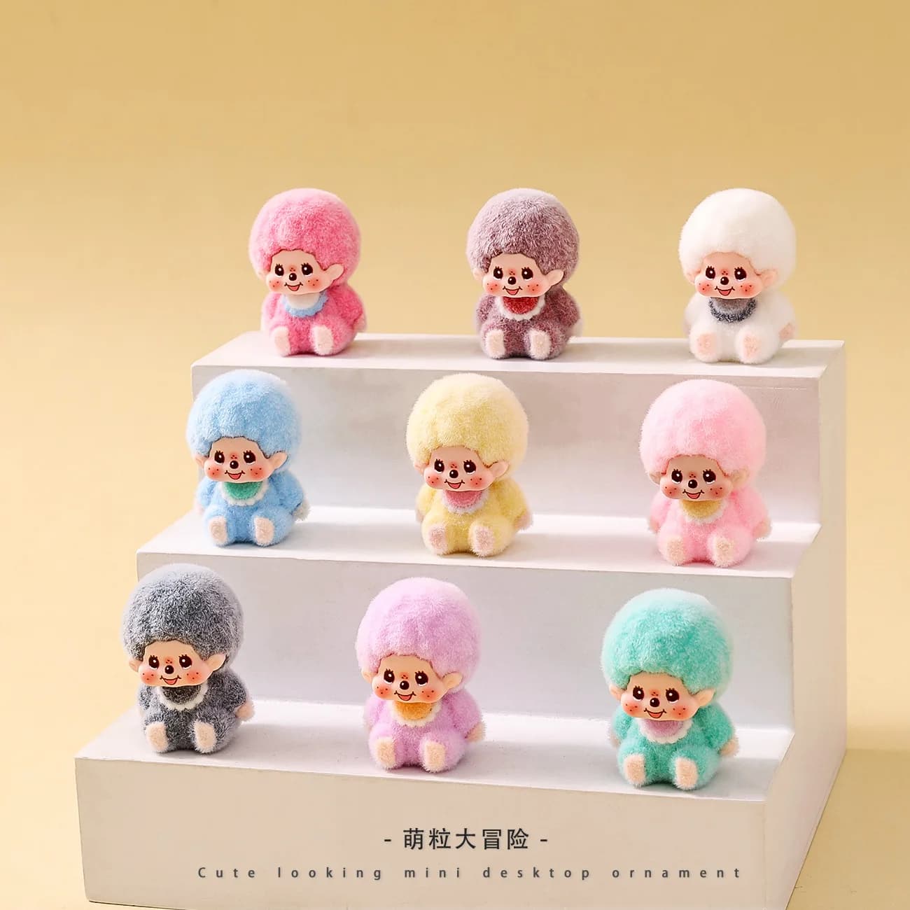 9pcs/Set Cute QiQi Figure Toy Baby Figurine Desktop Decoration Model Ornaments Toys Fans Christmas Gifts