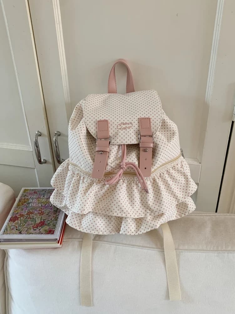 Casual College Style Women's Backpack 2025 New Fashion Multi-Pocket Small Bookbag Autumn Winter Travel Outdoor Small Rucksack