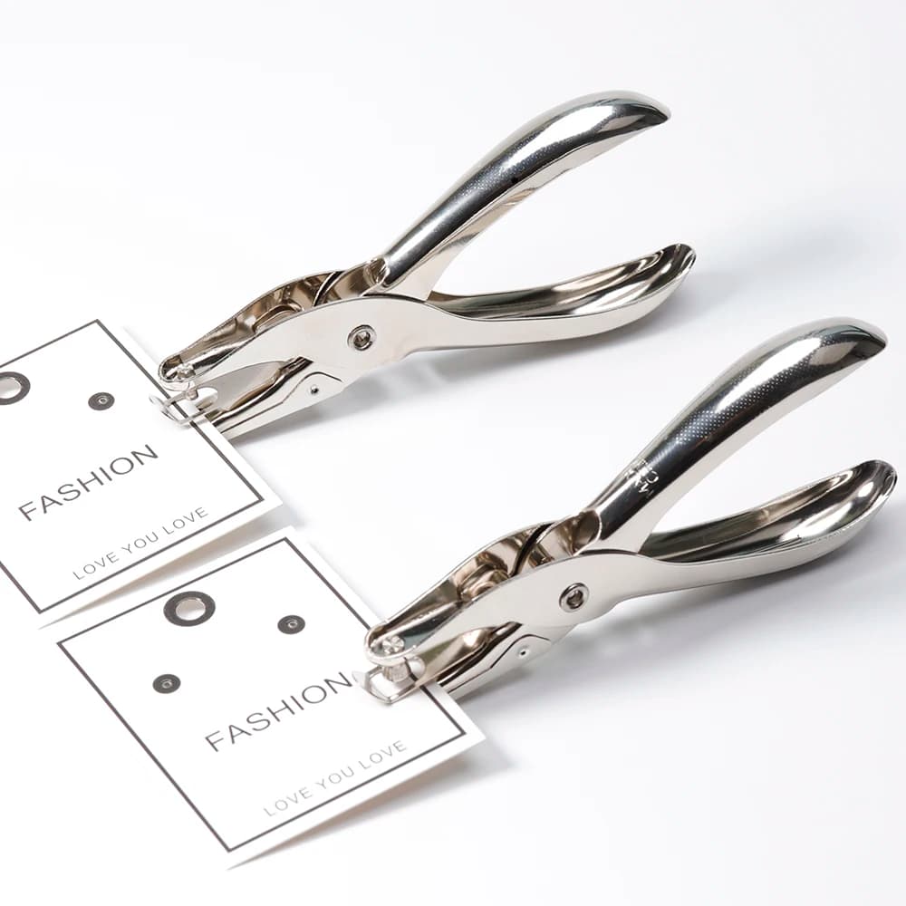 3/6mm Single Hole Punch Hole Puncher Hand Paper Scrapbooking Punches for Home Office School For Earring Necklace Cards