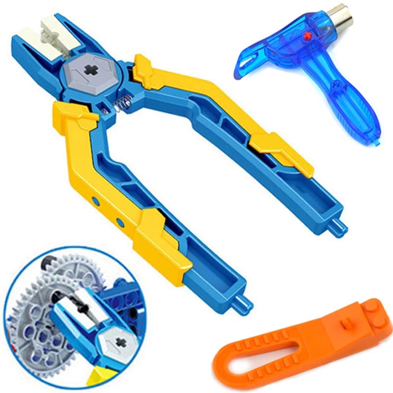 Toys Dismantled Device Building Blocks Pliers Clip remover Tongs Tool Bricks Designer Creative Technology Accessories Parts