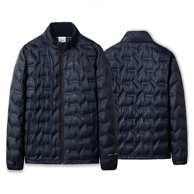 Men's Winter Down Jacket – 80% White Duck Down, Waterproof Warm Hiking & Climbing Coat for Outdoor Camping, Trekking & Sports