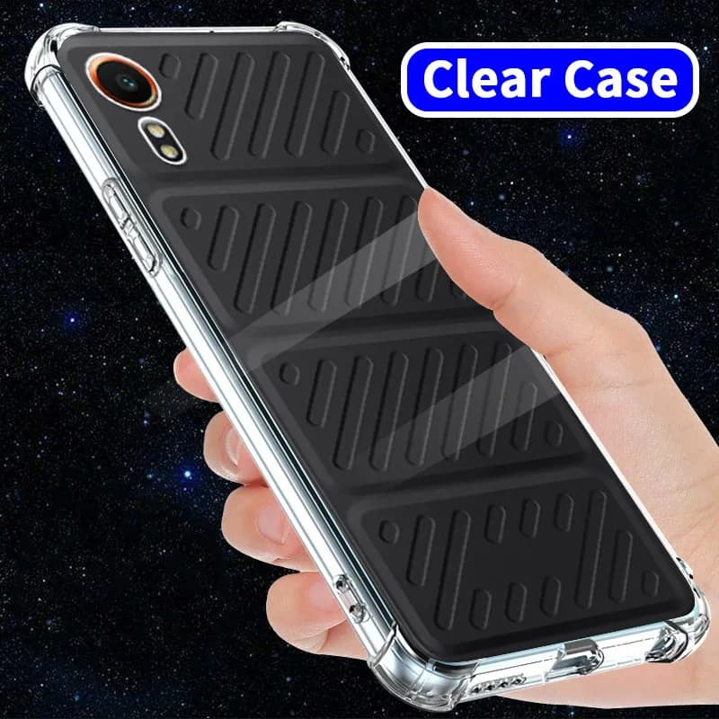 Clear Soft Back Case For Samsung Galaxy XCover5 XCover6Pro XCover7 Transparent Phone Cases Covers Shockproof