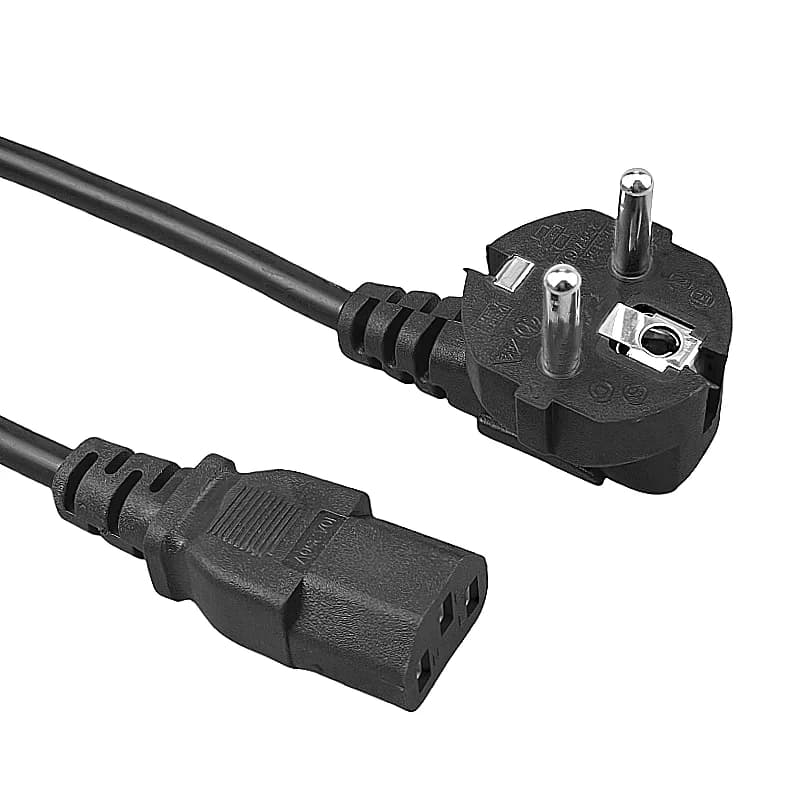 1.8m/3M EU Power Cable Euro Plug IEC C13 AC Power Supply Cable Extension Cord For PC Computer Monitor Samsung TV Speaker