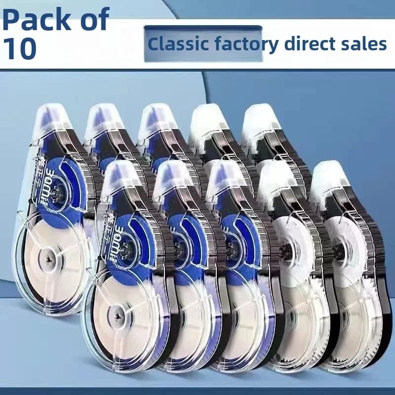 School Correction Tape Roller Simple Office Supplies Stationery White Sticker Tape Student 150M Error Eraser Tape Book