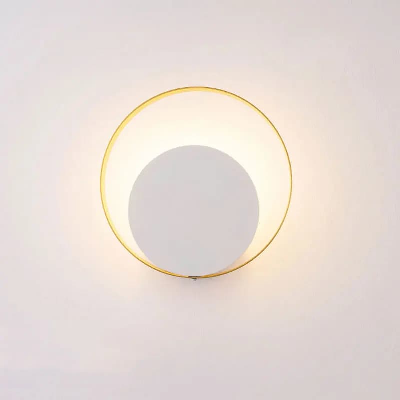 Indoor LED Wall Lamp Living Room Decoration Wall Light Home Lighting Fixture Round Loft Stair Bedroom Bedside Lights AC90-260V
