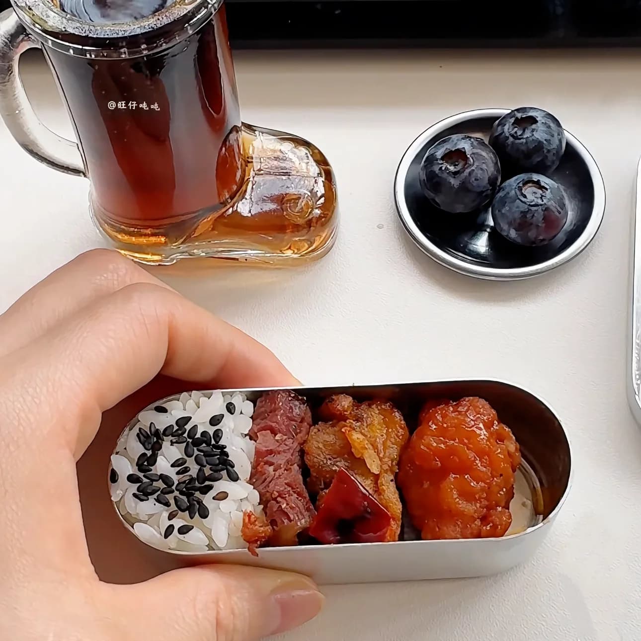 Portable Lunch Box Work Carry Meal Aluminum Box Self-Brought Lunchbox Creative Empty Plate Office Single Person Food