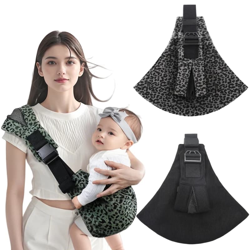 Retro Baby Going Out Carriers Safety Wide Shoulder Strap Carrier Portable Front Hug Type Back Baby Out for The Baby Waist Stool