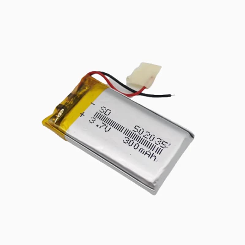 1PCS 3.7V polymer lithium battery 502035 300mAh for electronic scales, driving recorders