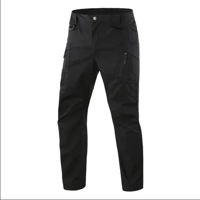 Men's Multi-Pocket Cargo Pants, Water-Resistant, Work