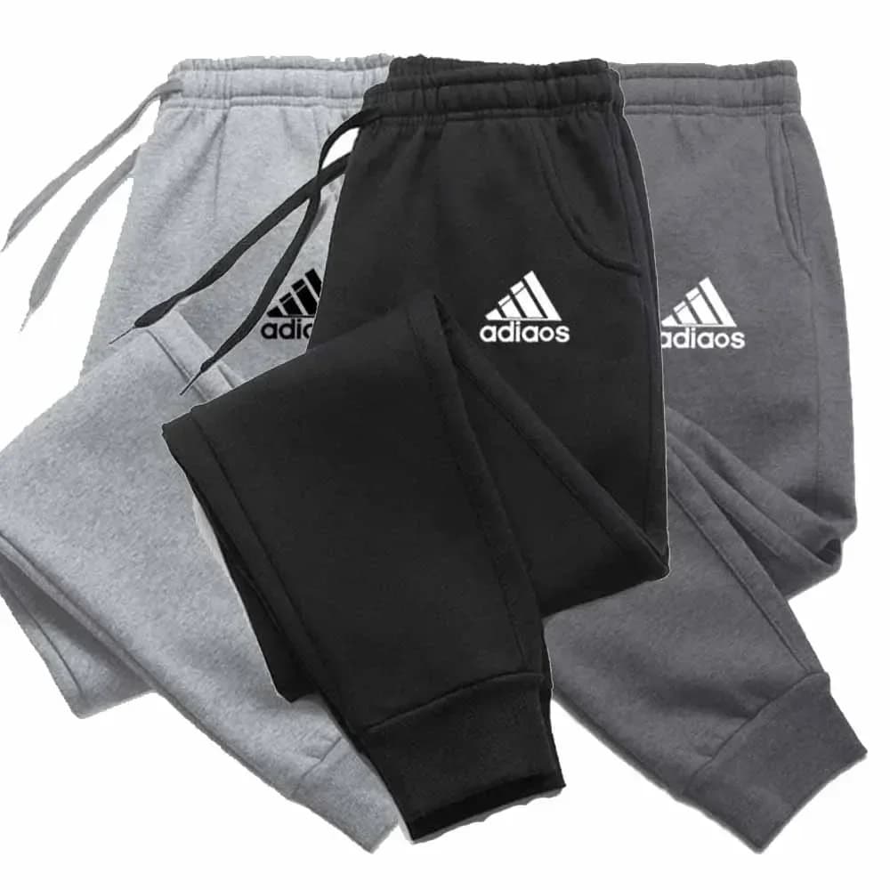Men's Printed Jogging Sweatpants, Soft Tracksuit Fit
