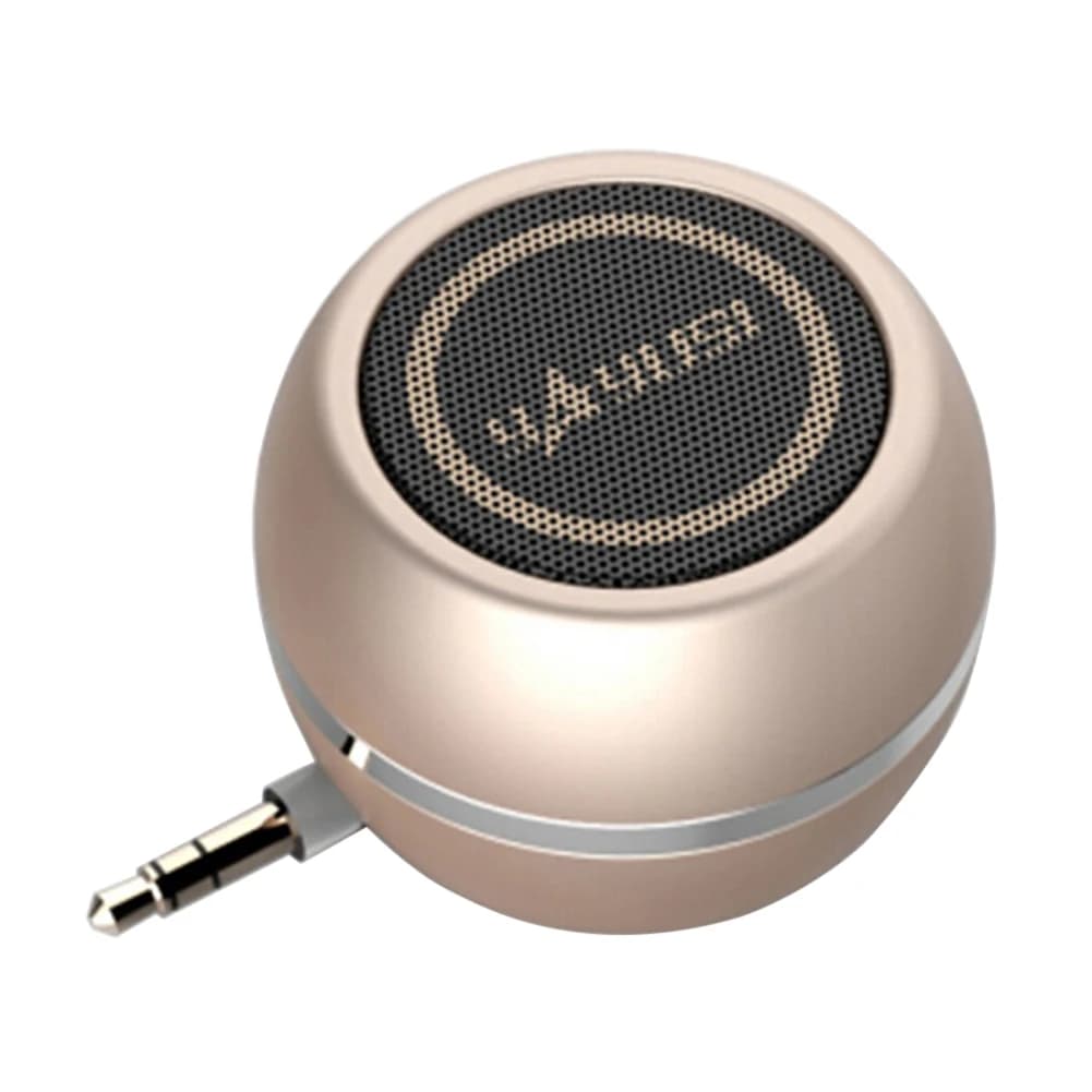 Stereo Music Audio Player Portable Loudspeaker Box 3.5mm AUX Jack Built-in for Phone Notebook Laptop Tablet