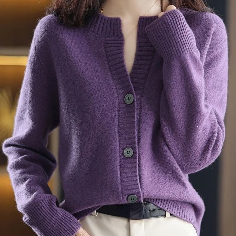 Women's Knit Cardigan, Vintage Style, Sizes S–XXXL