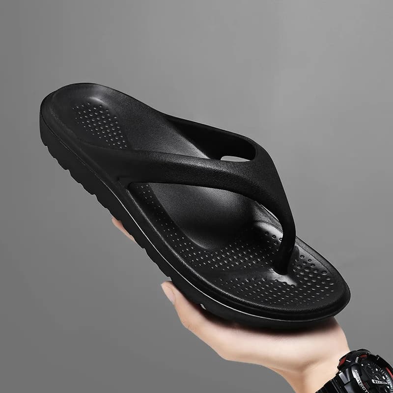 Men's Flip Flops Summer Casual Stylish Simple Male Shoes Flip Flops Daily Outdoor Beach Comfortable Sandals for Men